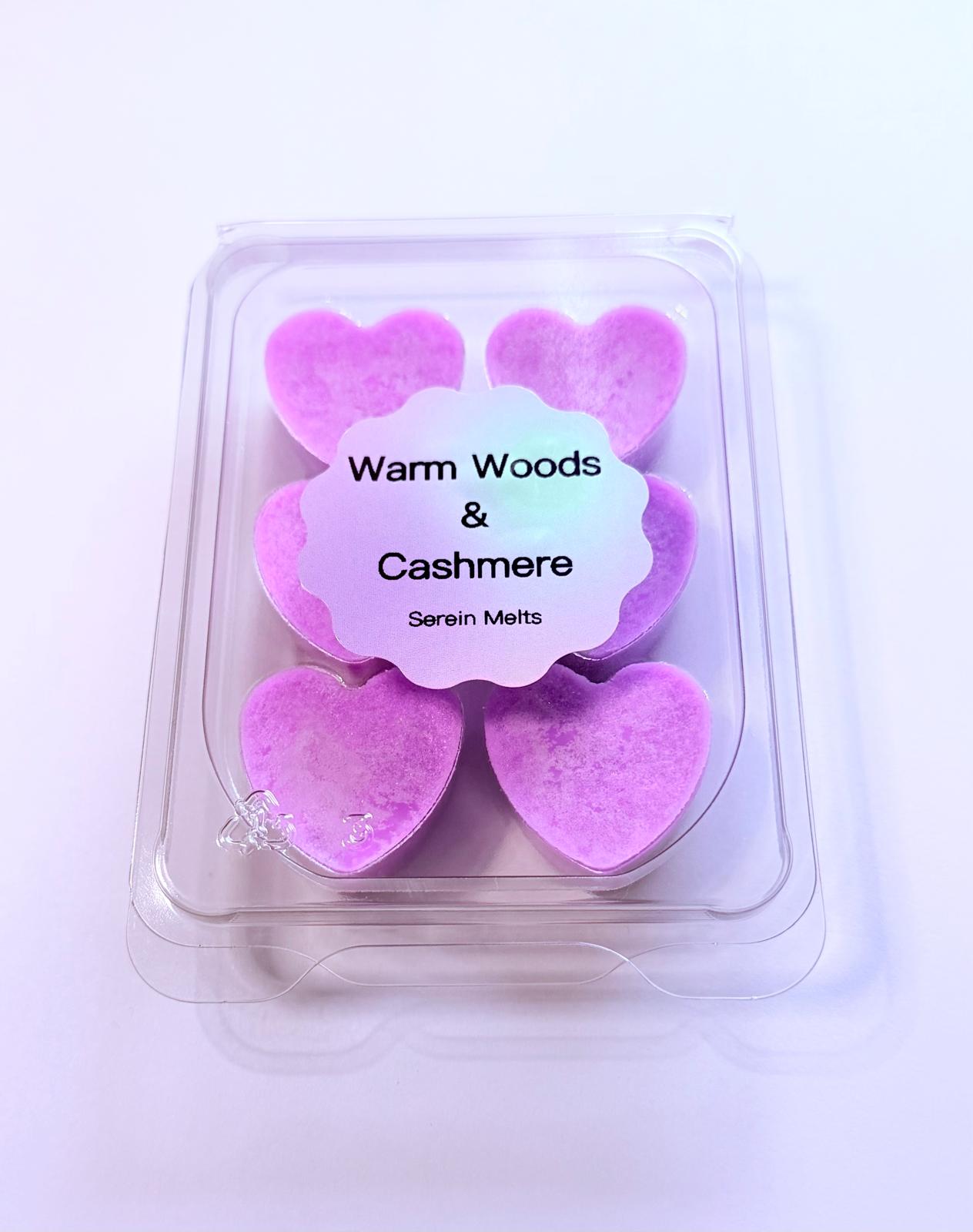 Warm Woods & Cashmere | Handmade Natural Wax Melts | Coconut & Rapeseed | Vegan & Eco-Friendly